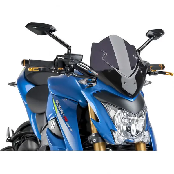 Puig Sportscheibe New Generation f. Suzuki GSX-S 1000 schwarz