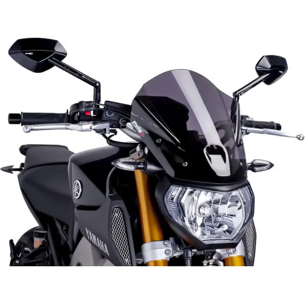 Puig Touringscheibe New Generation f. Yamaha MT-09 850 6861F schwarz