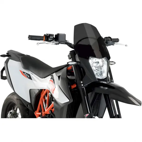 Puig Sportscheibe New Generation f. KTM Enduro/SMC 690 schwarz