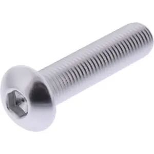 JMP Linsenschraube M10x1.25mm 45mm Alu silber