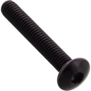 JMP Linsenschraube M4x0.7mm 25mm Alu schwarz