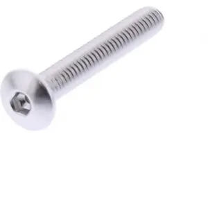 JMP Linsenschraube M4x0.7mm 25mm Alu silber