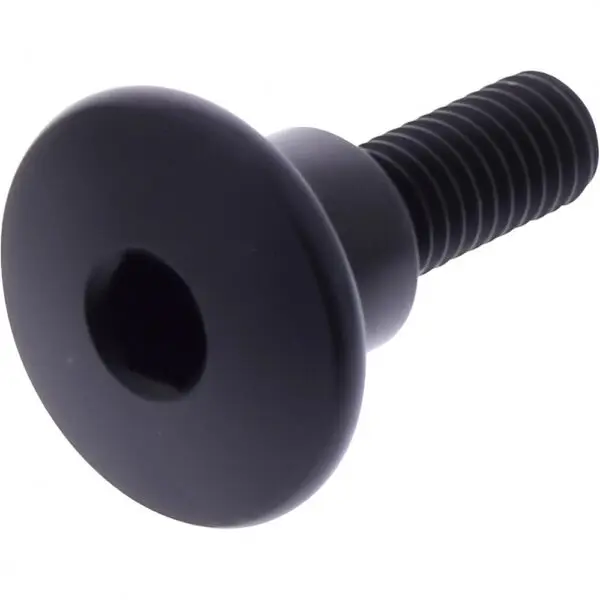 JMP Linsenschraube M6x1.00mm 22mm Alu schwarz