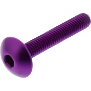 JMP Linsenschraube M6x1.00mm 35mm Alu violett
