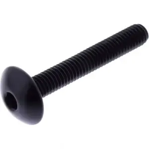 JMP Linsenschraube M6x1.00mm 40mm Alu schwarz