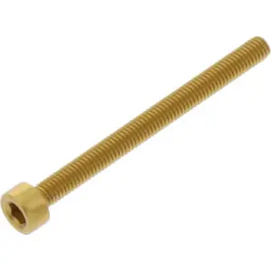JMP Zylinderschraube M3x0.5mm 35mm Alu gold