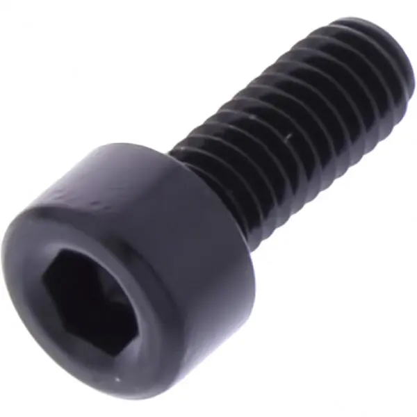 JMP Zylinderschraube M4x0.7mm 10mm Alu schwarz