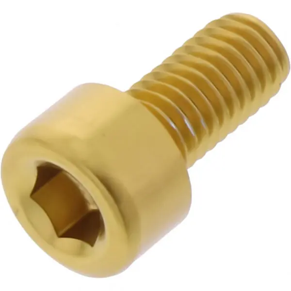 JMP Zylinderschraube M5x0.8mm 10mm Alu gold
