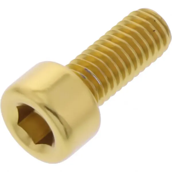 JMP Zylinderschraube M5x0.8mm 12mm Alu gold
