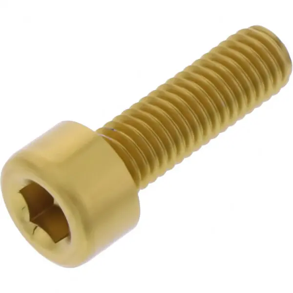 JMP Zylinderschraube M5x0.8mm 16mm Alu gold