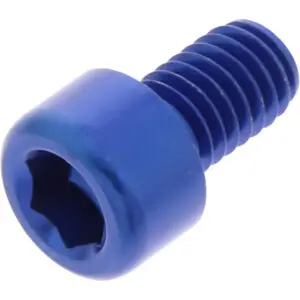 JMP Zylinderschraube M6x1.00mm 10mm Alu blau