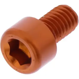 JMP Zylinderschraube M6x1.00mm 10mm Alu orange