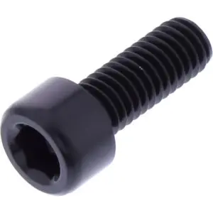 JMP Zylinderschraube M6x1.00mm 16mm Alu schwarz