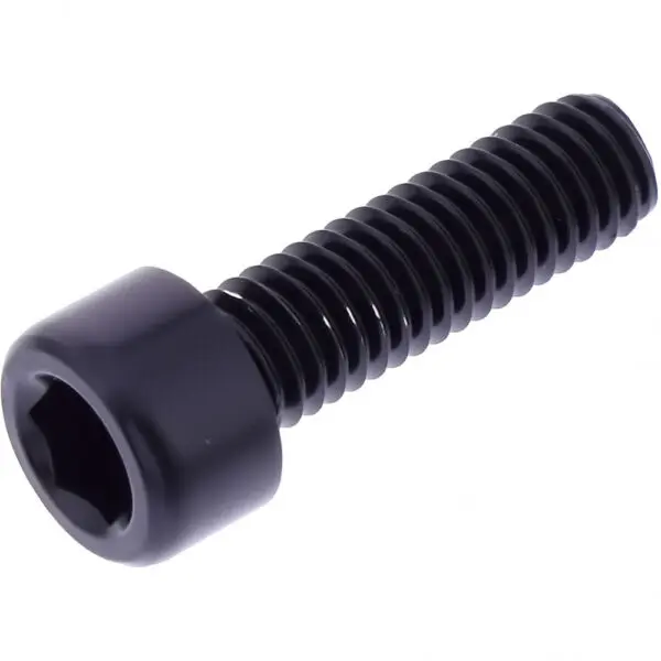 JMP Zylinderschraube M6x1.00mm 20mm Alu schwarz