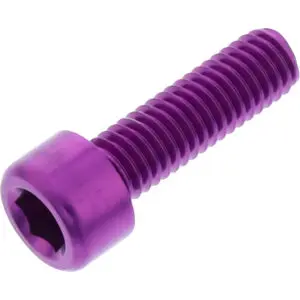 JMP Zylinderschraube M6x1.00mm 20mm Alu violett