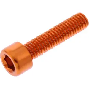 JMP Zylinderschraube M6x1.00mm 25mm Alu orange