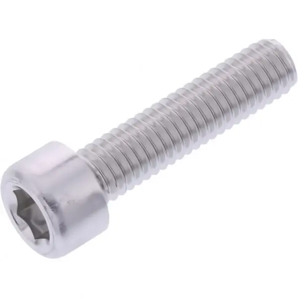 JMP Zylinderschraube M6x1.00mm 25mm Alu silber