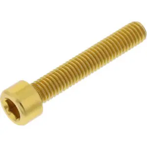 JMP Zylinderschraube M6x1.00mm 35mm Alu gold