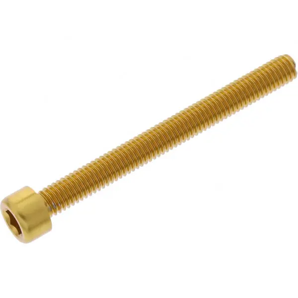 JMP Zylinderschraube M6x1.00mm 60mm Alu gold