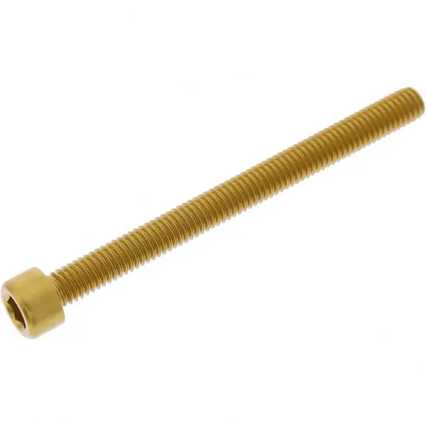 JMP Zylinderschraube M6x1.00mm 70mm Alu gold