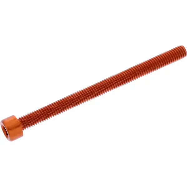 JMP Zylinderschraube M6x1.00mm 80mm Alu orange