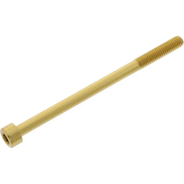 JMP Zylinderschraube M6x1.00mm 90mm Alu gold