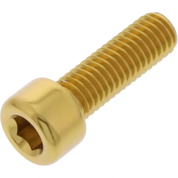 JMP Zylinderschraube M8x1.25mm 25mm Alu gold