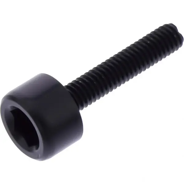 JMP Zylinderschraube M4x0.7mm 20mm Alu 2 schwarz