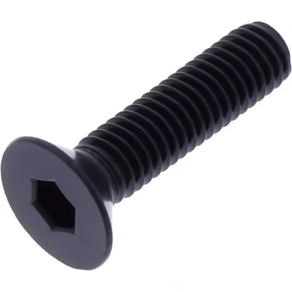JMP Senkschraube M6x1.00mm 25mm Alu schwarz