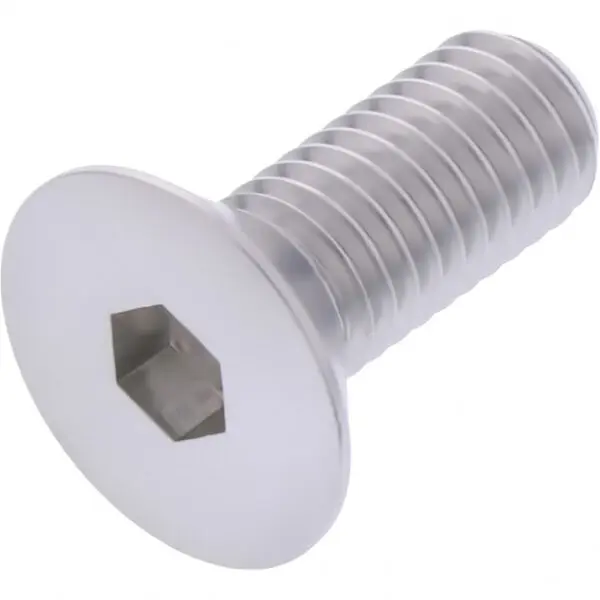 JMP Senkschraube M8x1.25mm 20mm Alu silber