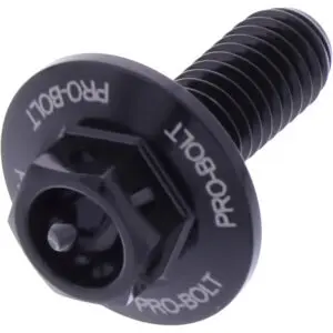 JMP Schraube 6 Kant M6x1.00mm 16mm Alu Racing schwarz