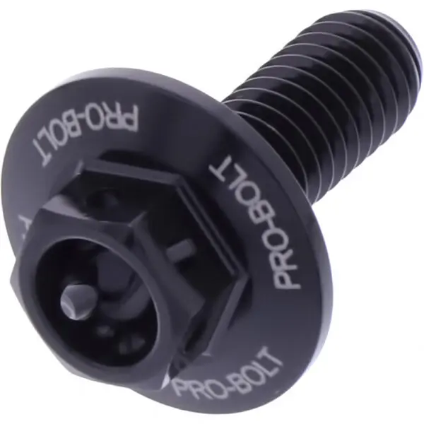 JMP Schraube 6 Kant M6x1.00mm 16mm Alu Racing schwarz