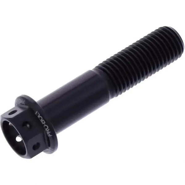 JMP Schraube 6 Kant M10x1.25mm 45mm Alu Racing schwarz