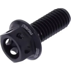 JMP Schraube 6 Kant M5x0.8mm 12mm Alu Racing 1 schwarz
