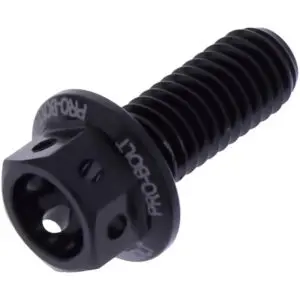 JMP Schraube 6 Kant M6x1.00mm 15mm Alu Racing schwarz