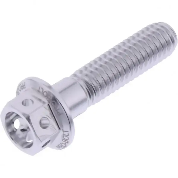 JMP Schraube 6 Kant M6x1.00mm 25mm Alu Racing 1 silber