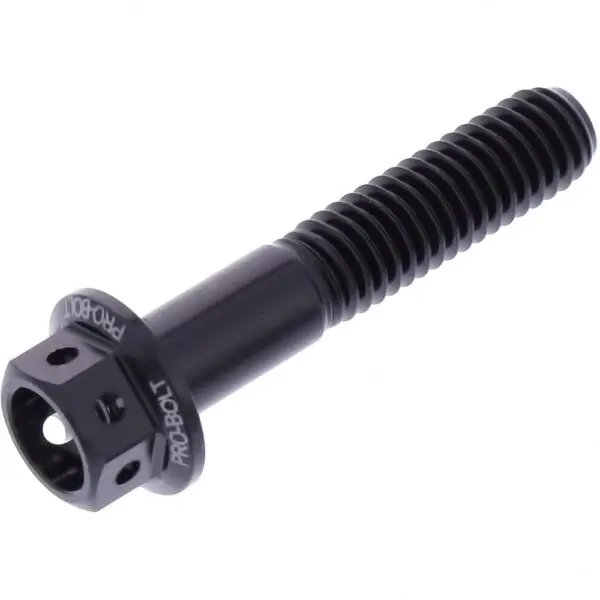 JMP Schraube 6 Kant M6x1.00mm 30mm Alu Racing 1 schwarz