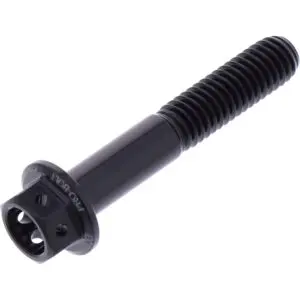 JMP Schraube 6 Kant M6x1.00mm 35mm Alu Racing schwarz