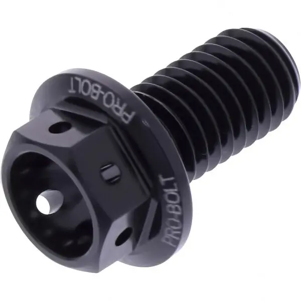 JMP Schraube 6 Kant M8x1.25mm 15mm Alu Racing schwarz