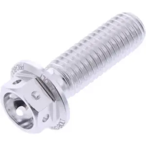 JMP Schraube 6 Kant M8x1.25mm 25mm Alu Racing 2 silber