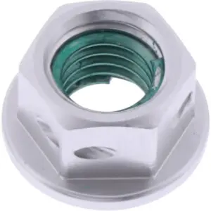 JMP Mutter Kettenrad M8x1.25mm Alu Racing silber