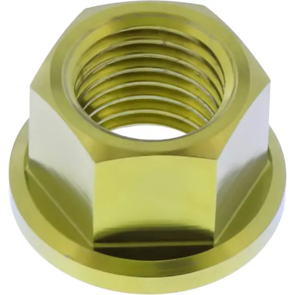 Pro-Bolt Bundmutter M12x1.50mm Titan gold