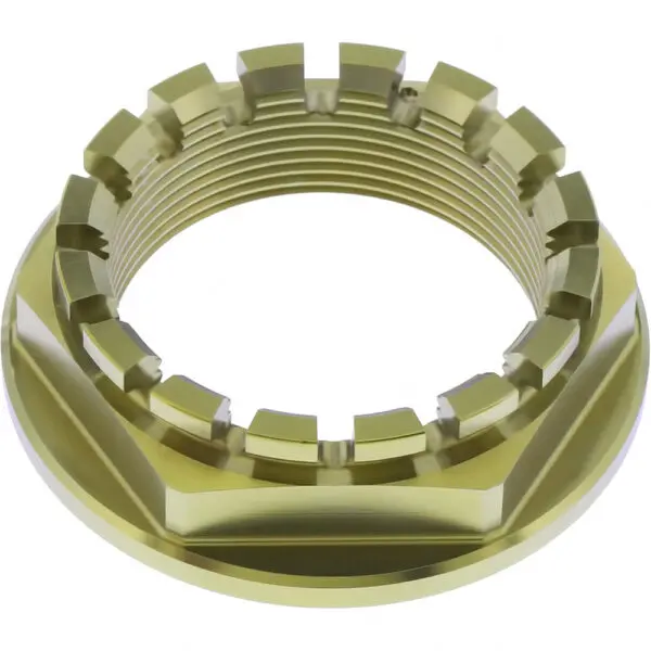 Pro-Bolt Mutter Achse M38x1.50mm Titan gold