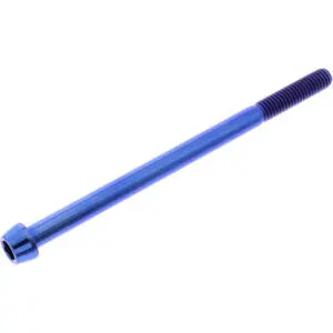 Pro-Bolt Schraube konisch M6x1.00mm 95mm Titan blau