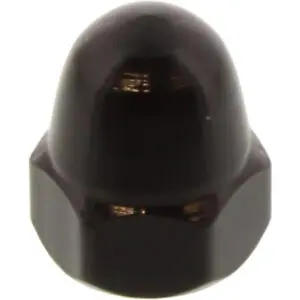 JMP Hutmutter M5x0.8mm Alu schwarz