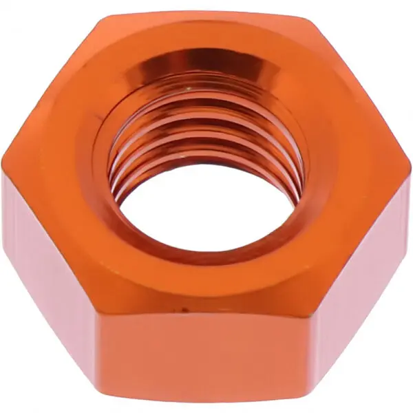 JMP Mutter M8x1.25mm Alu orange