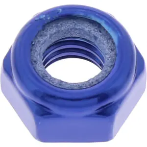 JMP Mutter selbstsichernd M6x1.00mm Alu blau
