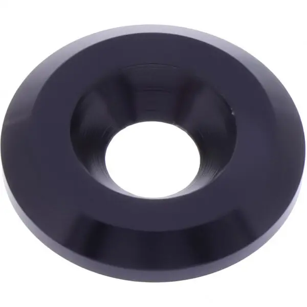 JMP Senkunterlegscheibe M6 Außendurchmesser: 22mm Alu schwarz