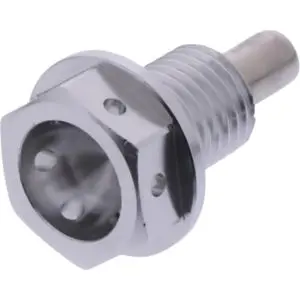 JMP Ölablassschraube magnetisch M12x1.50mm 15mm Alu Racing silber