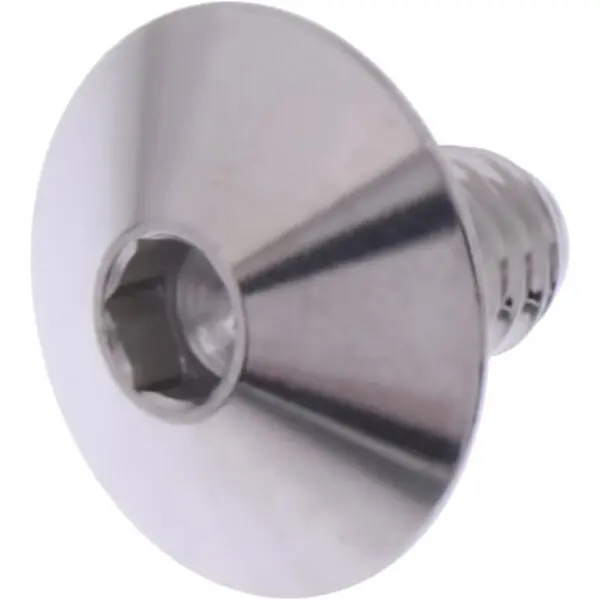 JMP Linsenschraube M6x1.00mm 10mm Edelstahl V4A silber